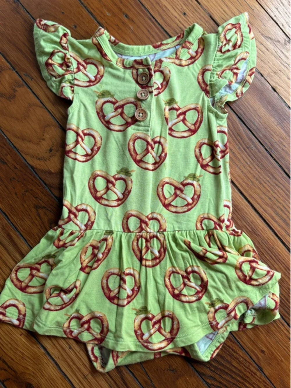 12/18M Posh Peanut Bamboo Outfit